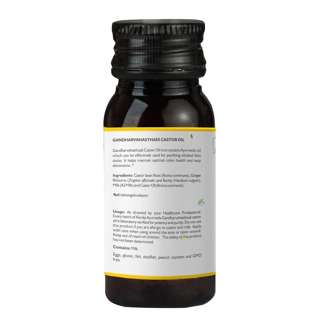 Kerala Ayurveda USA Gandharvahasthadi Castor Oil