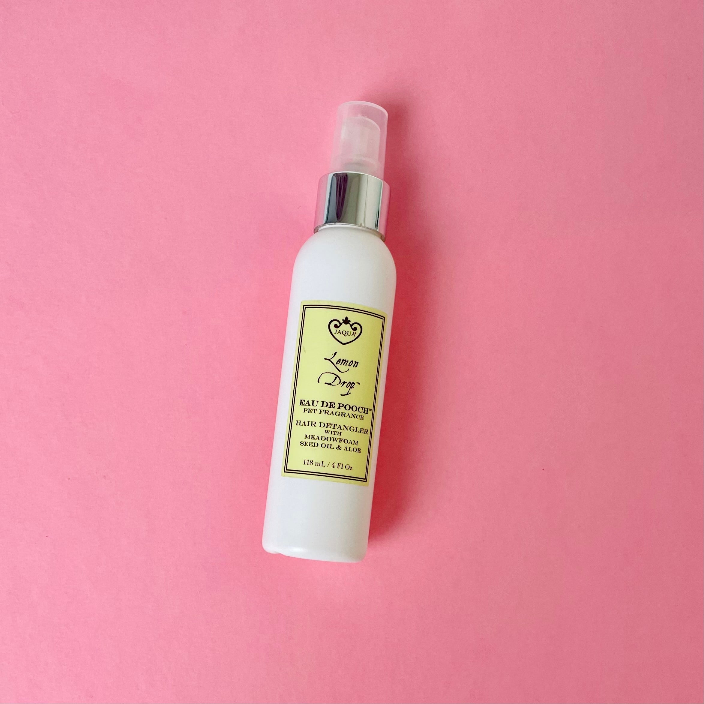 Lemon Drop Eau de Pooch Pet Fragrance and Hair Detangler Spray