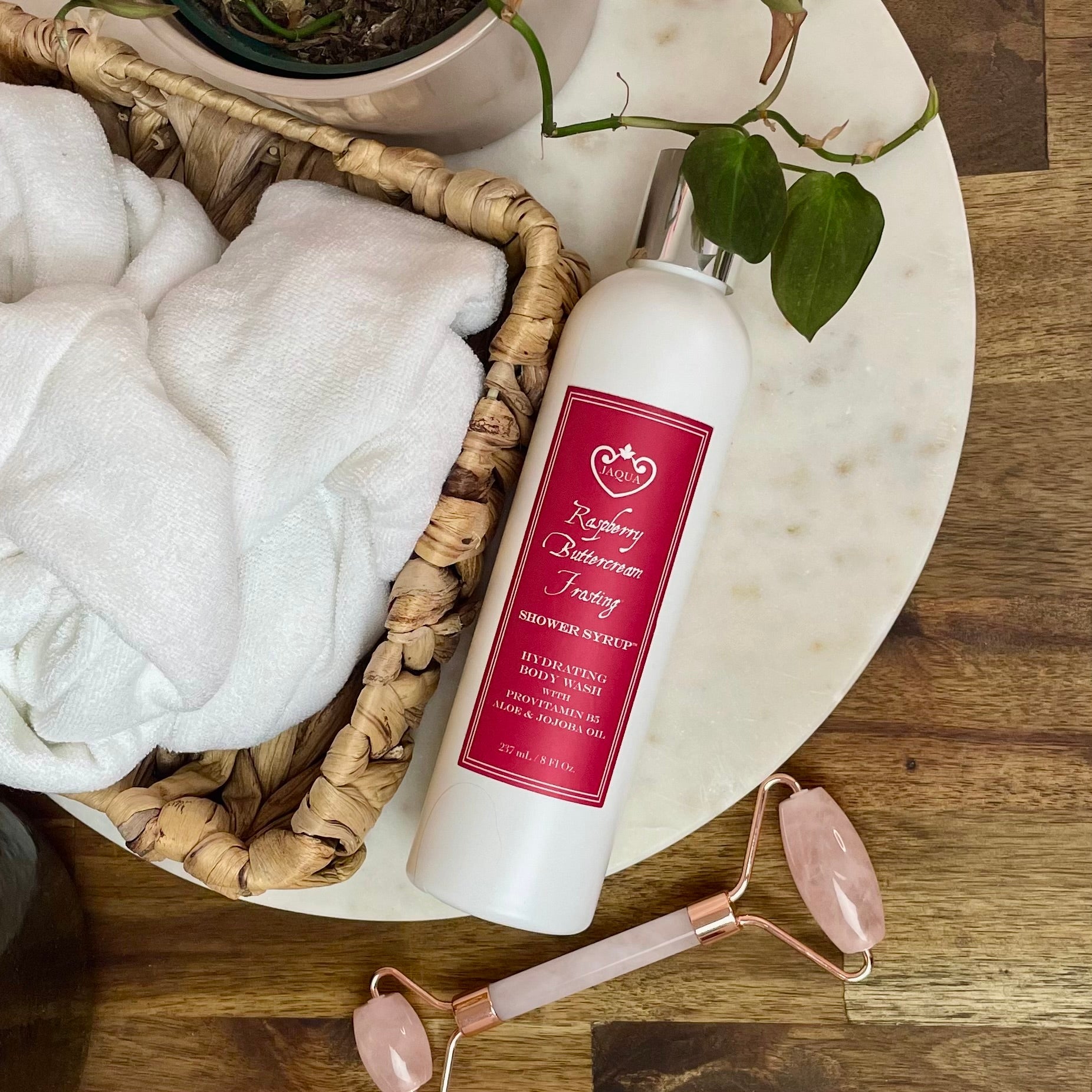Raspberry Buttercream Frosting Shower Syrup Hydrating Body Wash