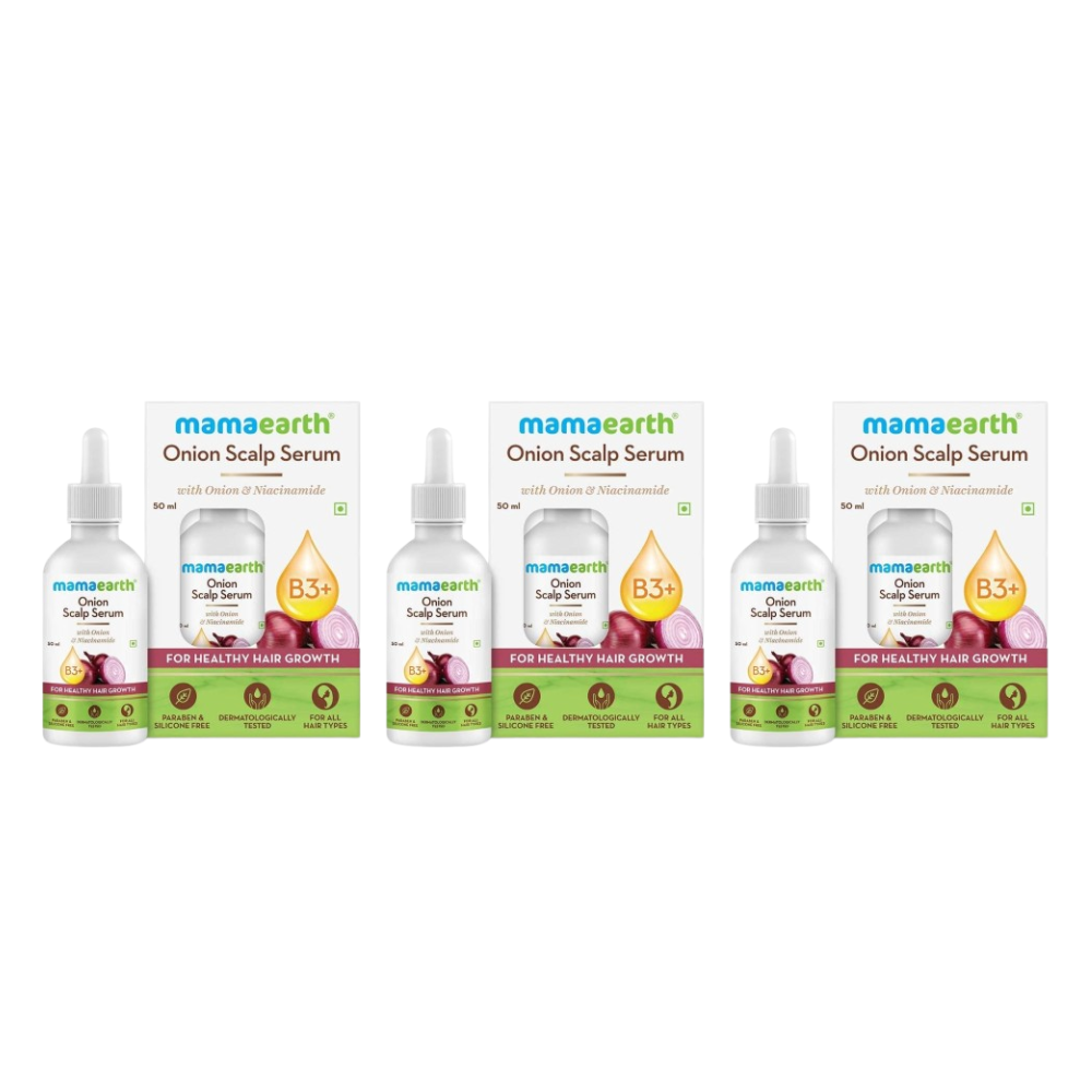 Mamaearth Onion Scalp Serum For Healthy Hair Growth