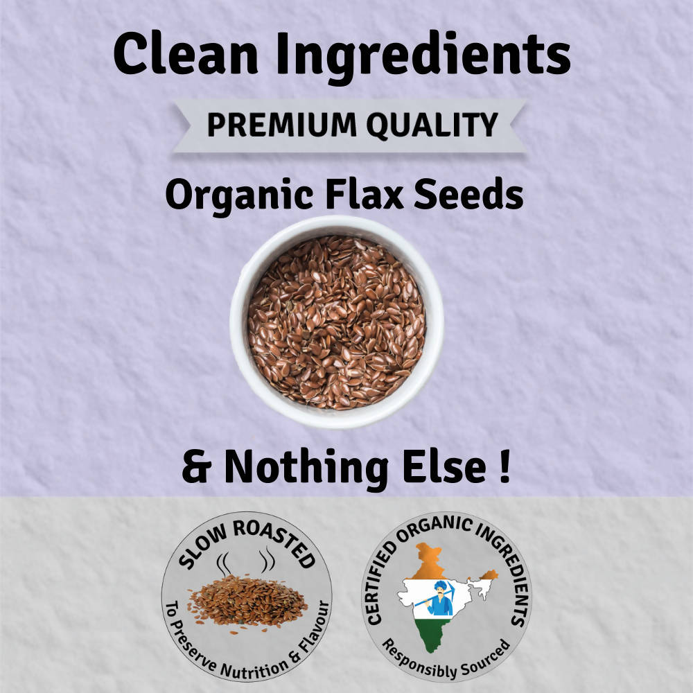 Jus Amazin Roasted Flax Seeds Superfood