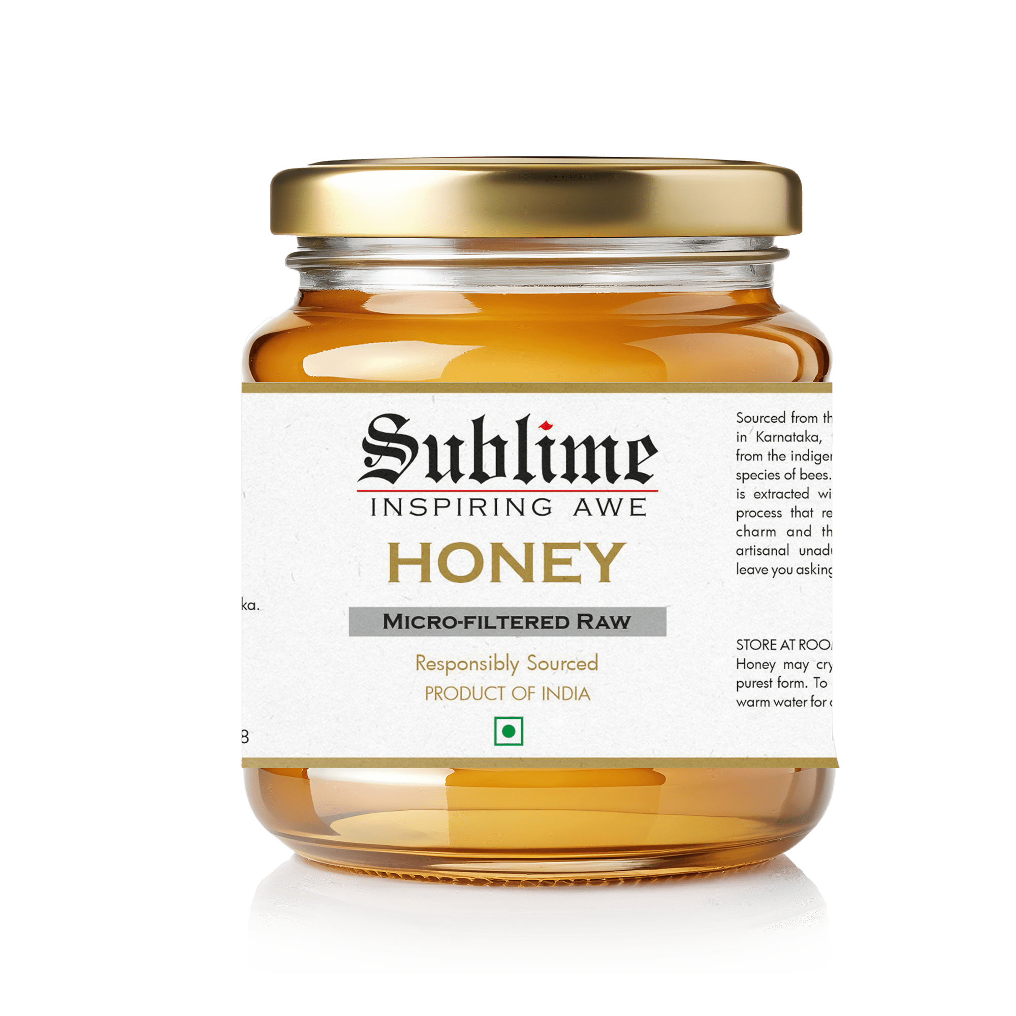 Sublime Inspiring Awe Micro Filtered Honey