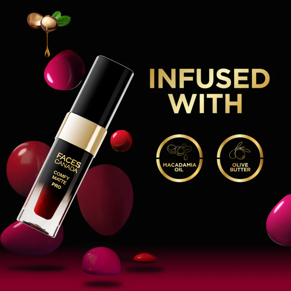 Faces Canada Comfy Matte Pro Liquid Lipstick - Raise Your Wine 03