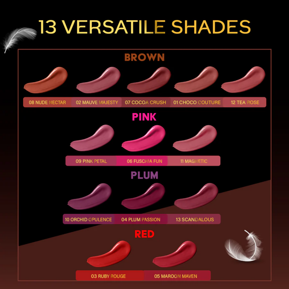 Faces Canada Comfy Matte Wow Liquid Lipstick - Mauve Majesty 02