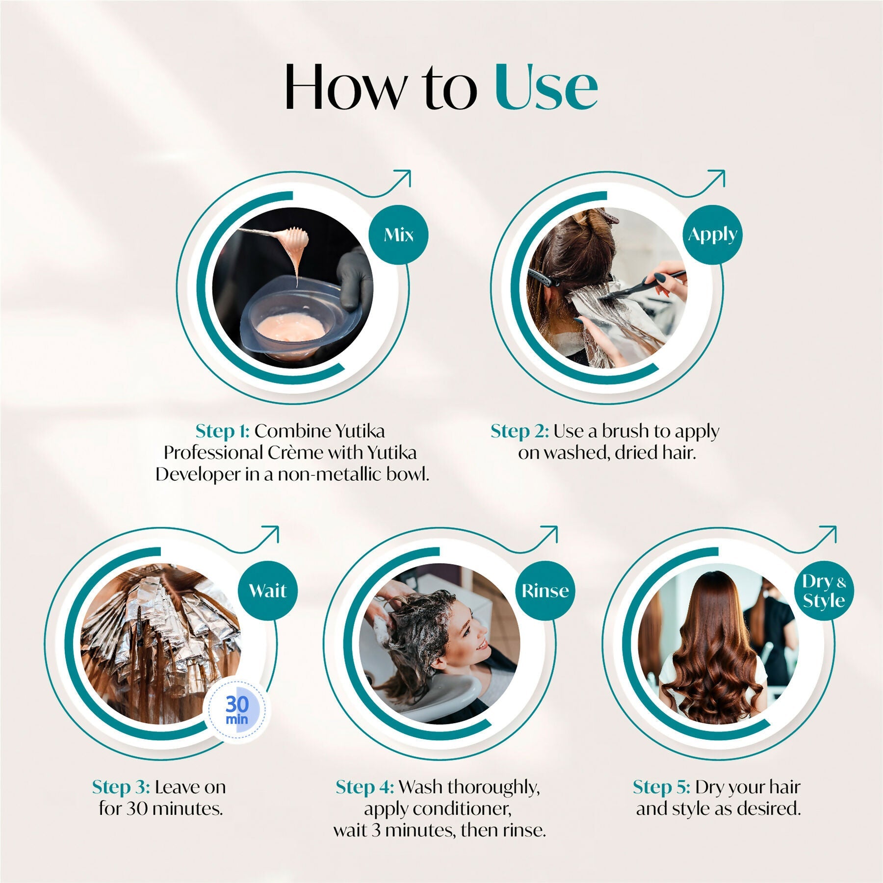 Yuthika Professional Creme Hair Colour -Ash Blonde
