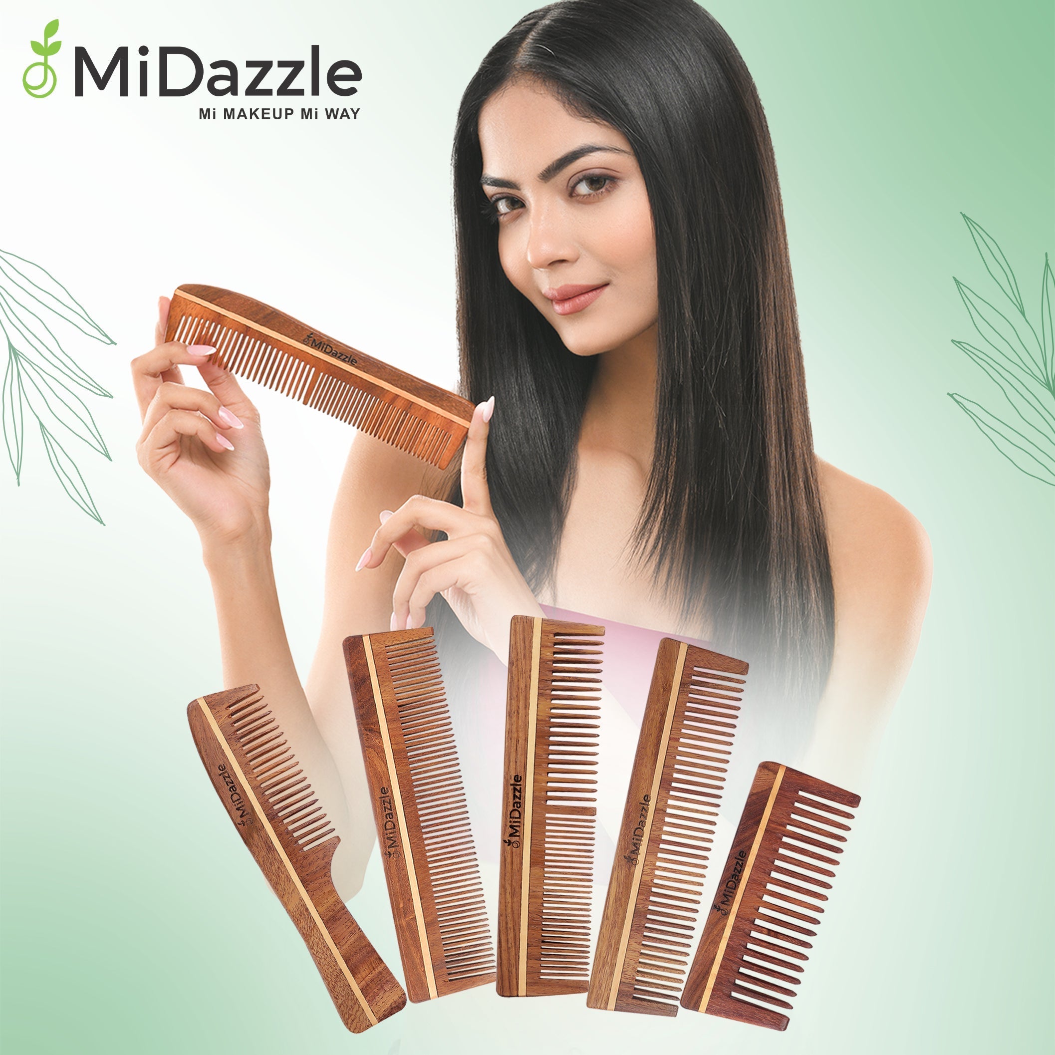 MiDazzle Grooming Comb (Handle) MIRC2006