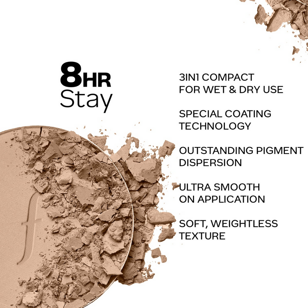 Faces Canada 3 in 1 HD Matte Compact - Absolute Ivory 01