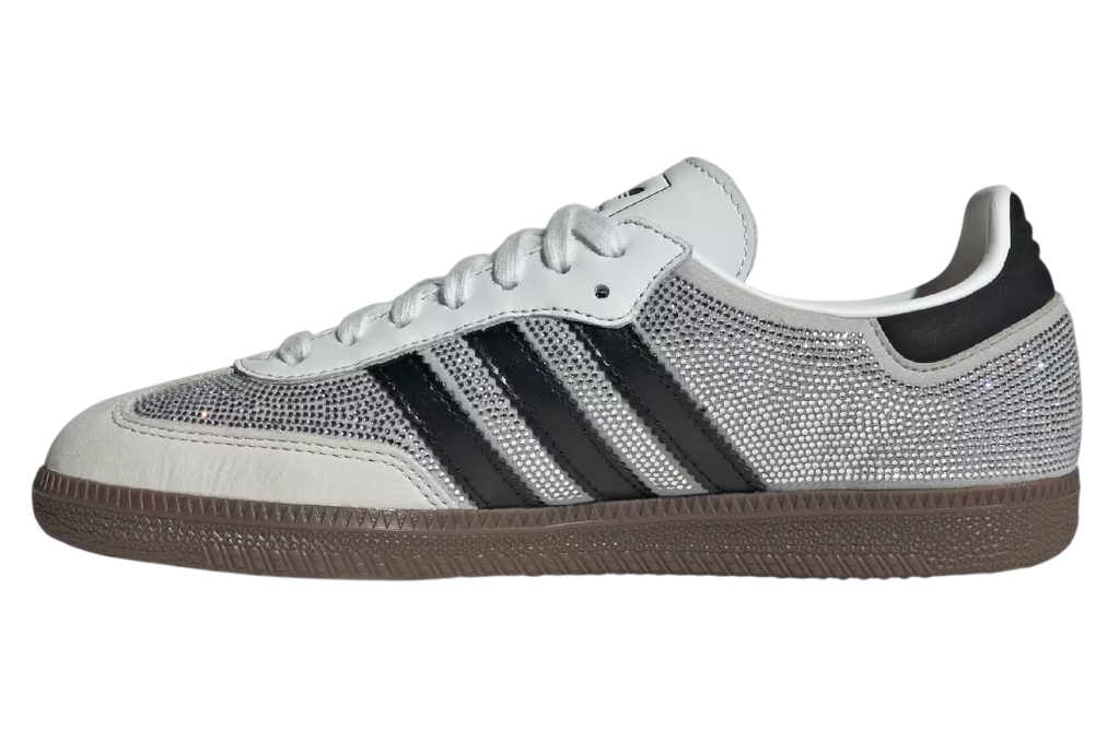 Adidas Samba OG Rhinestone Crystal White Silver (Women's)