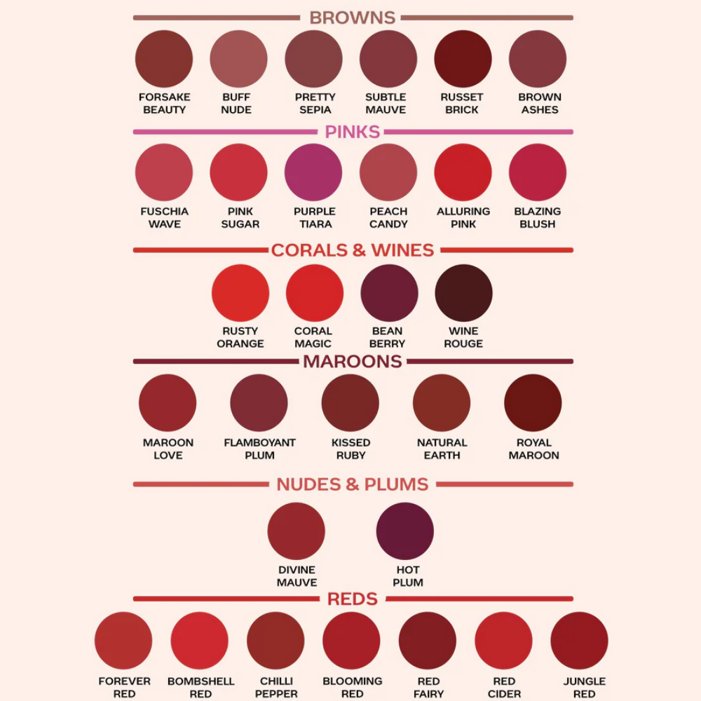 Faces Canada Weightless Matte Finish Lipstick - Maroon Love 06