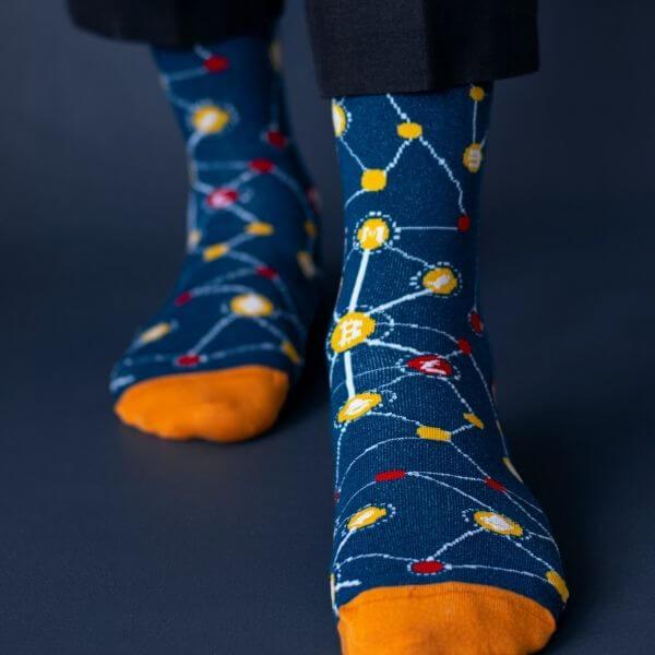 Socksoho Luxury Men Socks Fintech Edition