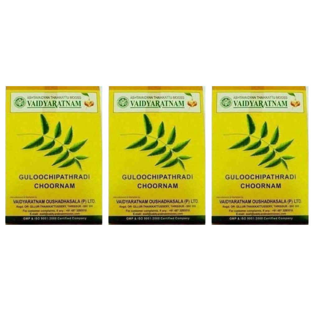 Vaidyaratnam Guloochipathradi Choornam