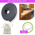 Safe-O-Kid Unique High Density L-Shaped 2 Mtr Long Mini 2 Edge Guards With 8 Corner Cushions