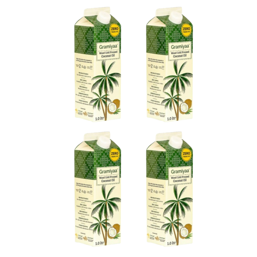 Gramiyaa Wood Cold Pressed Coconut Oil