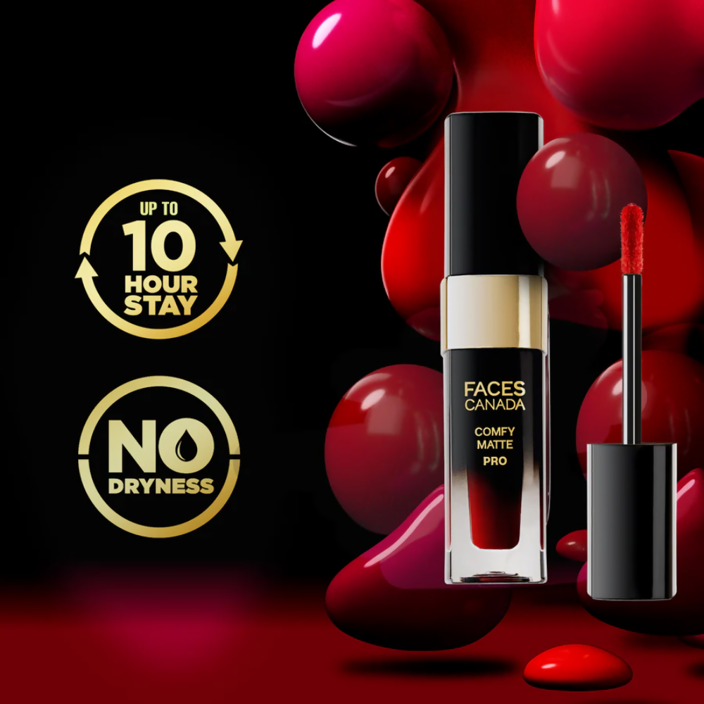 Faces Canada Comfy Matte Pro Liquid Lipstick - Raise Your Wine 03
