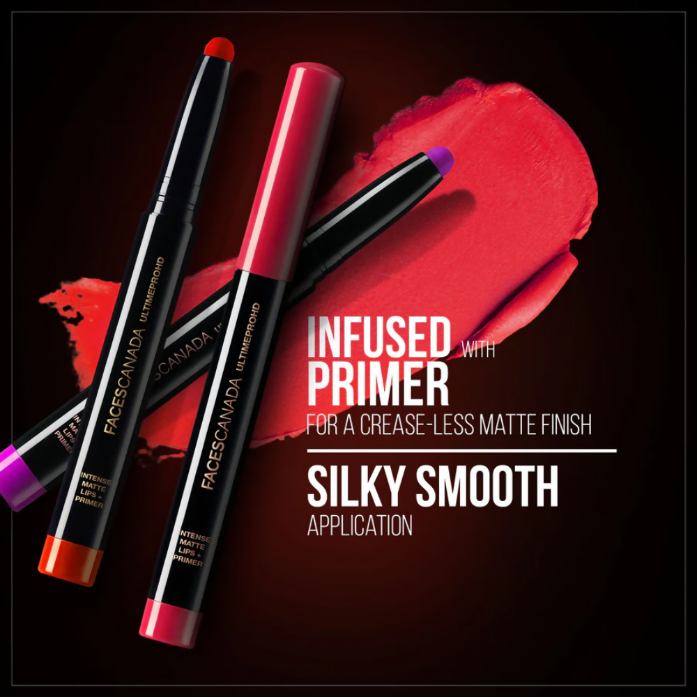 Faces Canada Ultime Pro HD Intense Matte Lips + Primer - Hazel 19