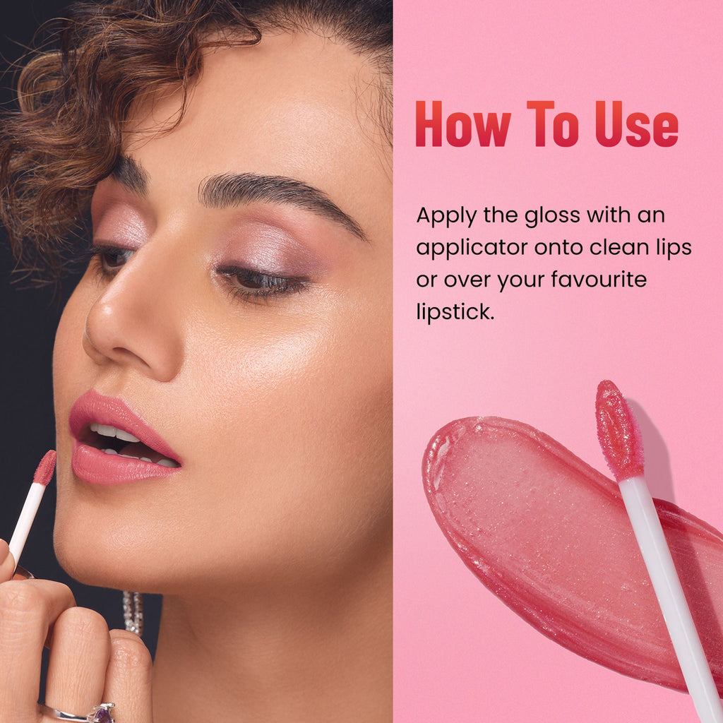 Swiss Beauty Shine & Plump Lipgloss - 1 Nude