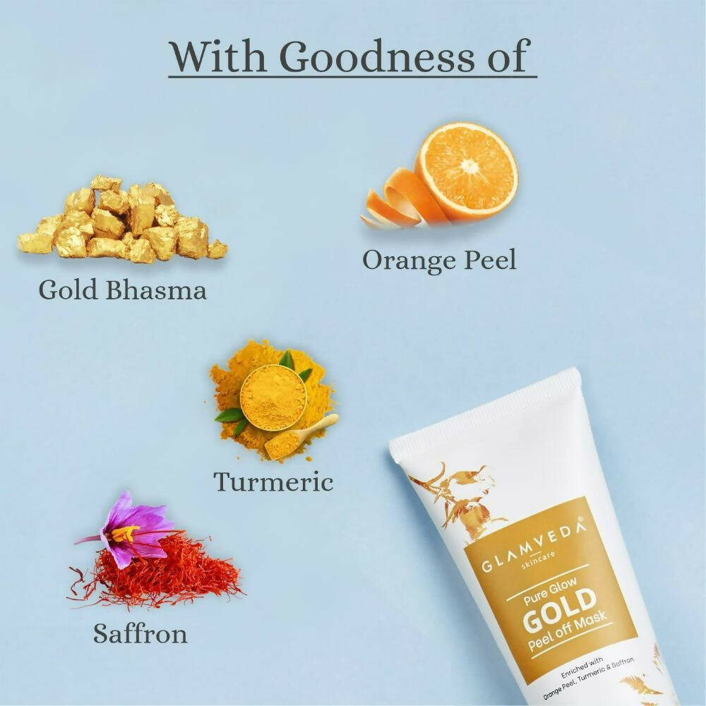 Glamveda Pure Glow Gold Peel Off Mask
