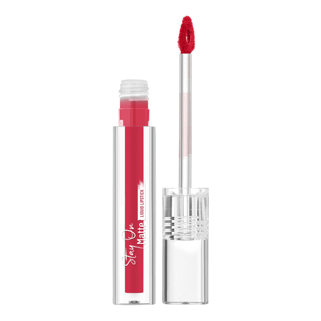 Swiss Beauty Stay On Matte Liquid Lipstick - 12 Love Pink