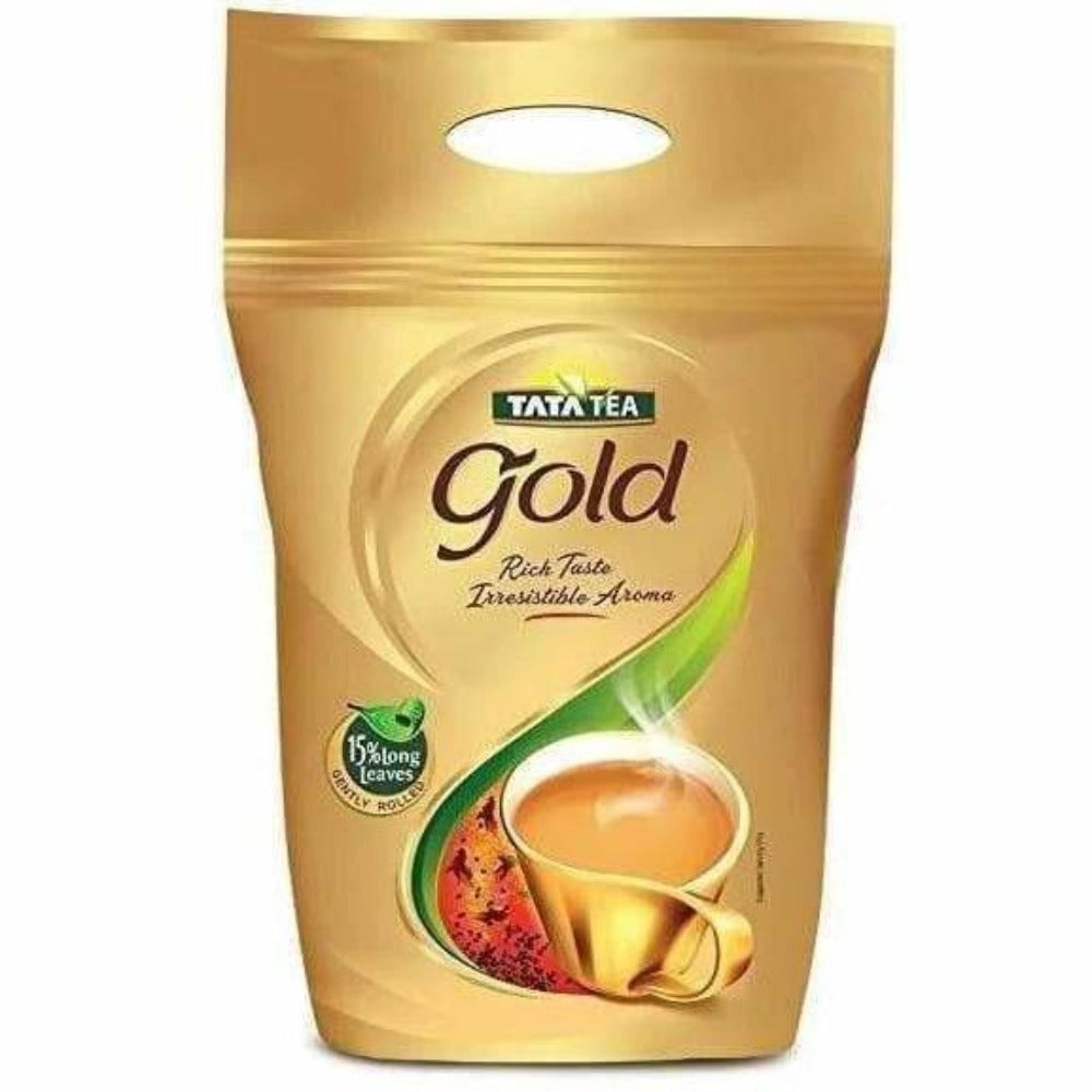 Tata Tea Gold Premium | Assam Teas With Gently Rolled Aromatic Long Loose Leaves | Rich & Aromatic Chai | Black Tea