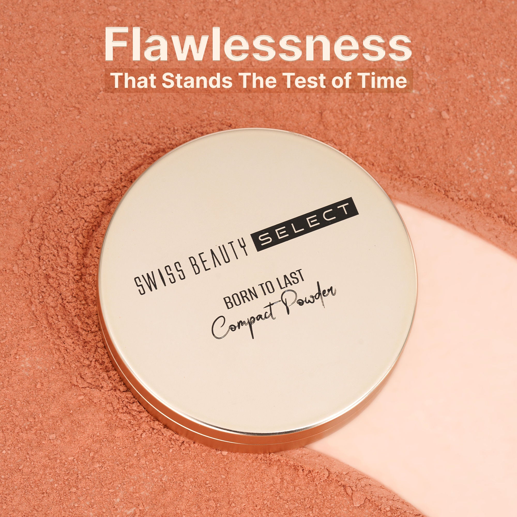 Swiss Beauty Born To Last 3-In-1 Skin Perfection Compact With Vitamin E - 1. Bare Dawn