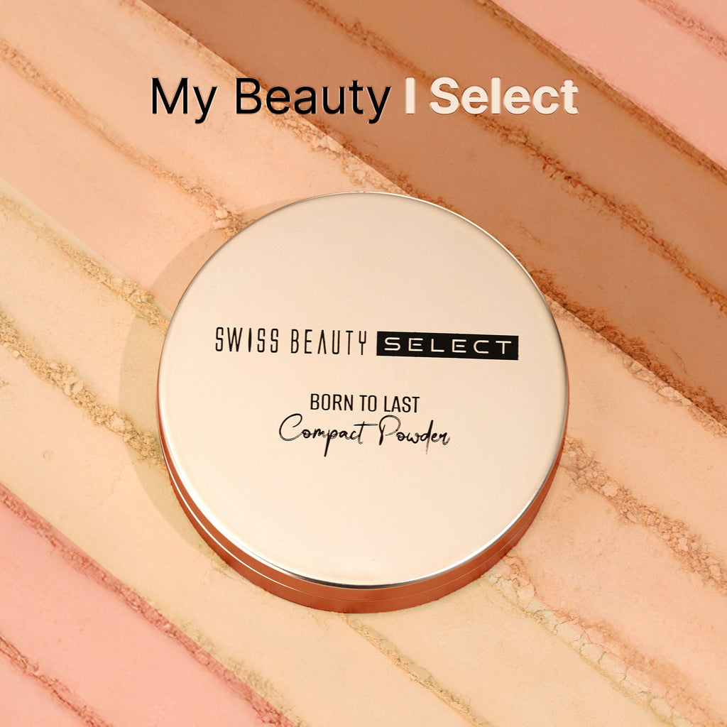 Swiss Beauty Born To Last 3-In-1 Skin Perfection Compact With Vitamin E - 2. Sunlit Sand