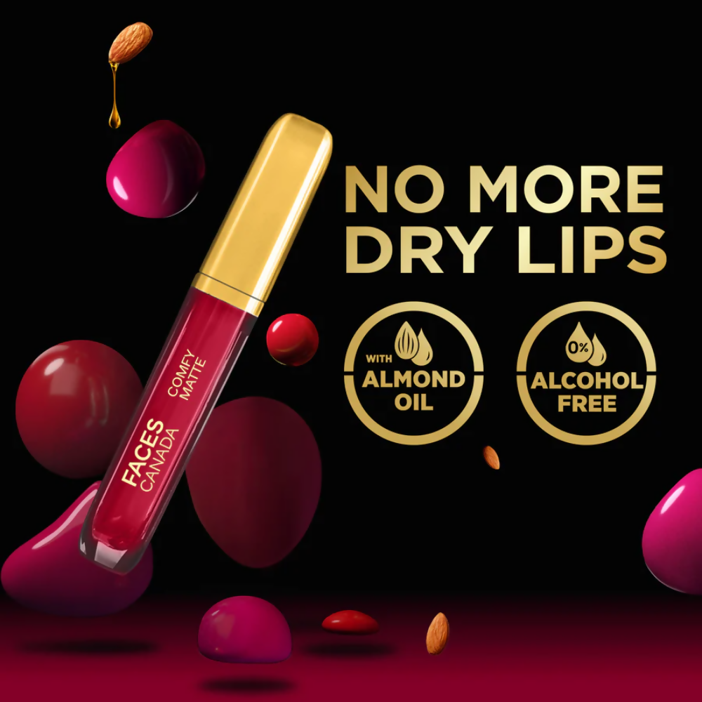 Faces Canada Comfy Matte Liquid Lipstick - Spill The Tea 29
