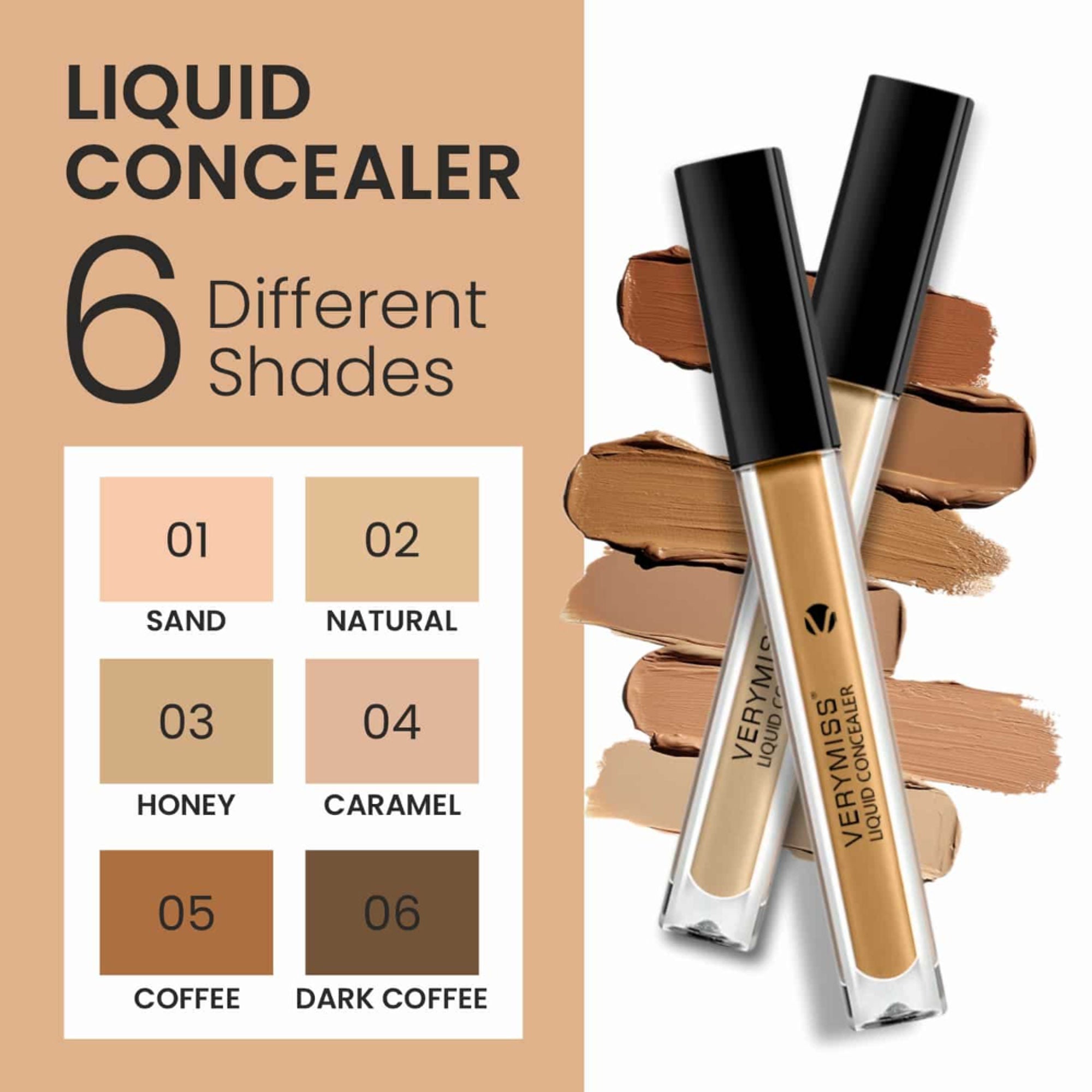 VERYMISS Liquid Concealer - 03 Honey