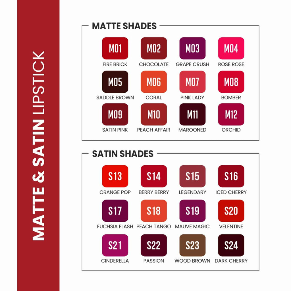 VERYMISS Matte & Satin Lipstick - M09 Pink