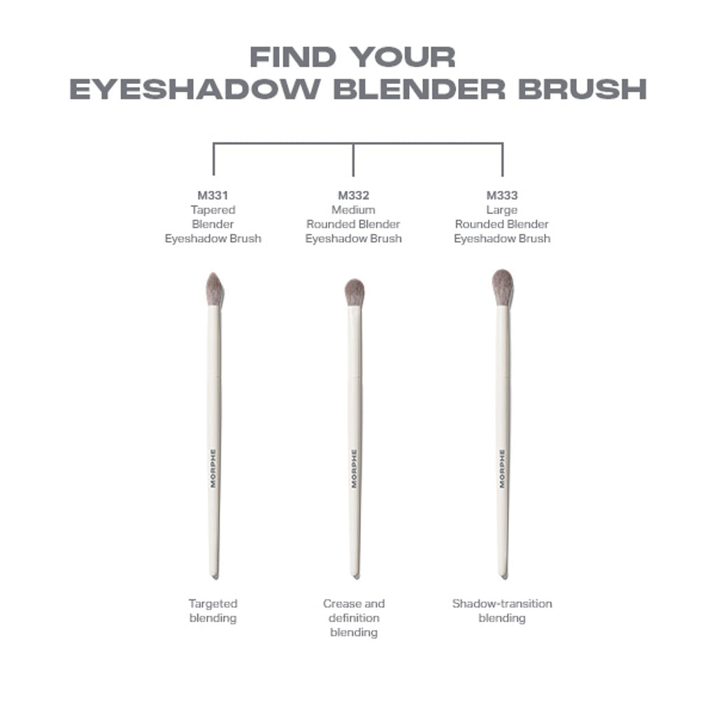 MORPHE M333 Large Rounded Blender Eyeshadow Brush