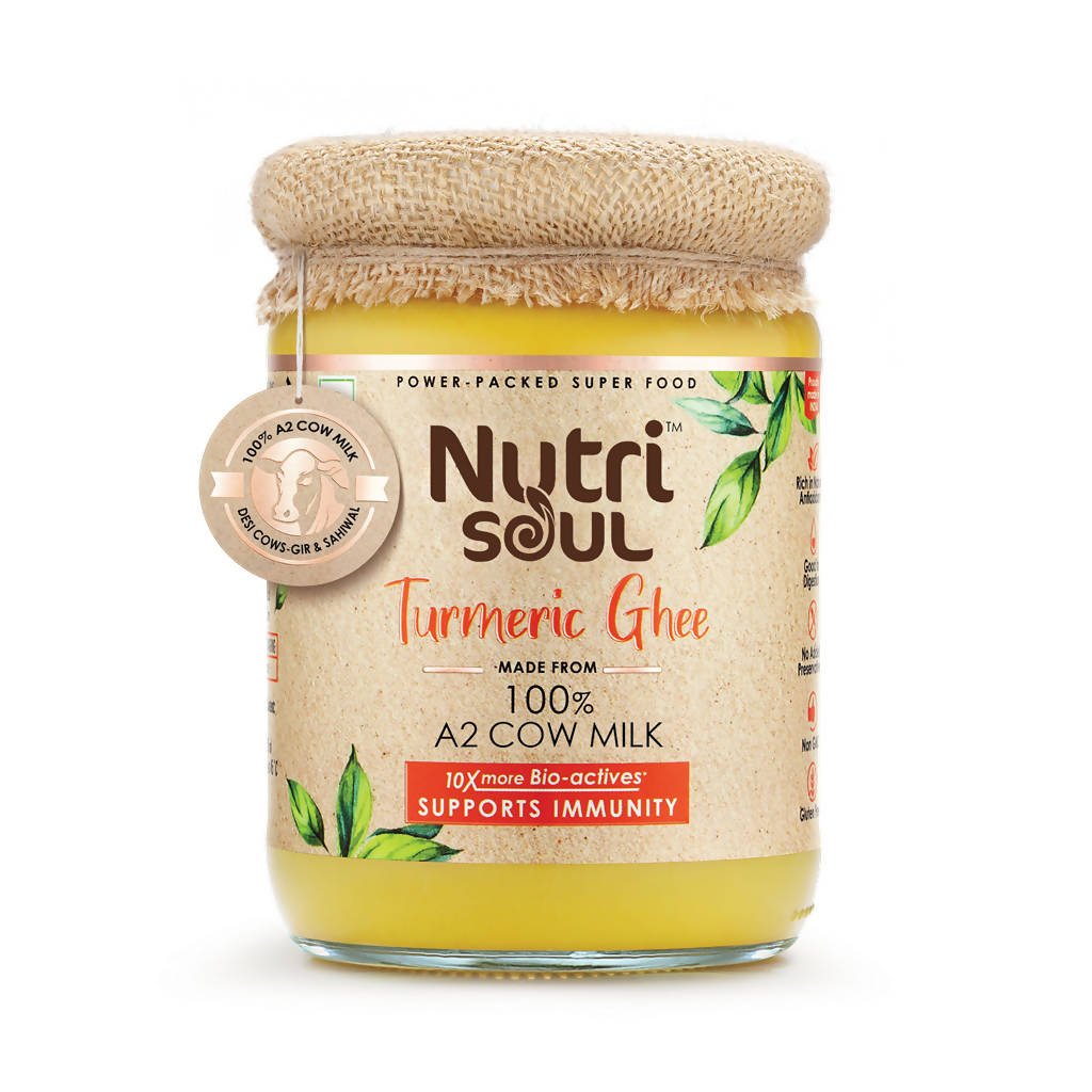 Nutrisoul Turmeric Ghee | Authentic and Traditional Ghee | Healthy & Natural Ghee