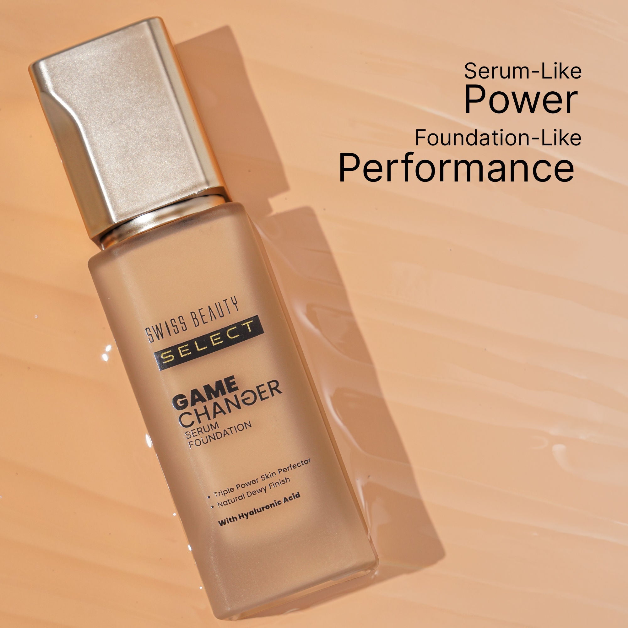 Swiss Beauty Select Game Changer Serum Foundation - Nude Creme