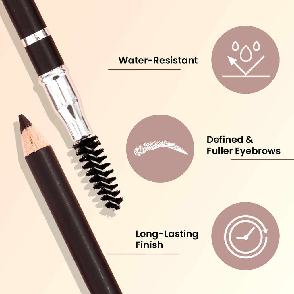 Swiss Beauty Brow Definer Pencil - 03 Deep Brown