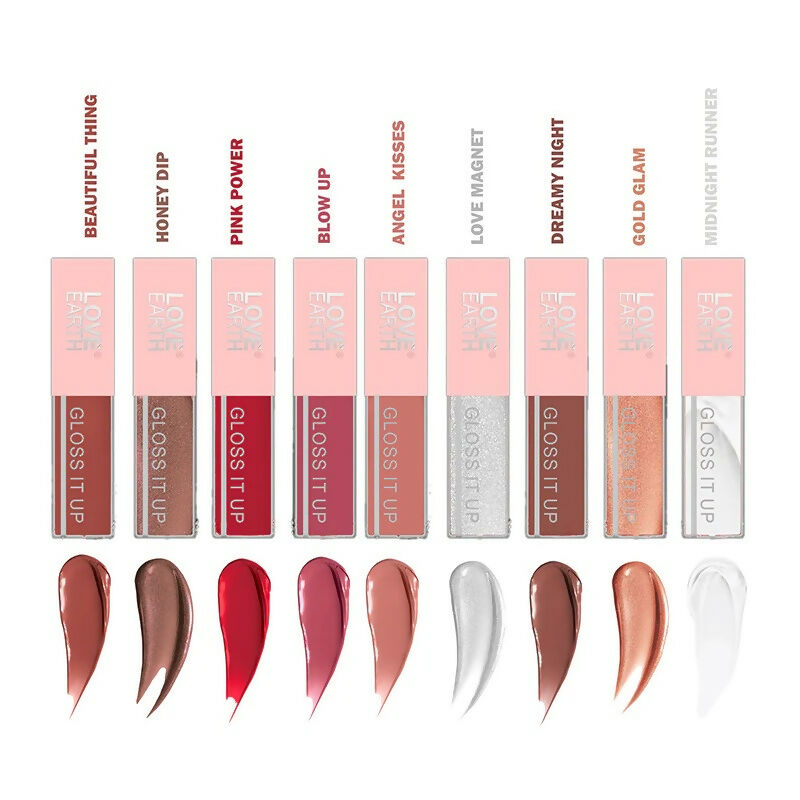 Love Earth Liquid Lip Gloss - Glitter