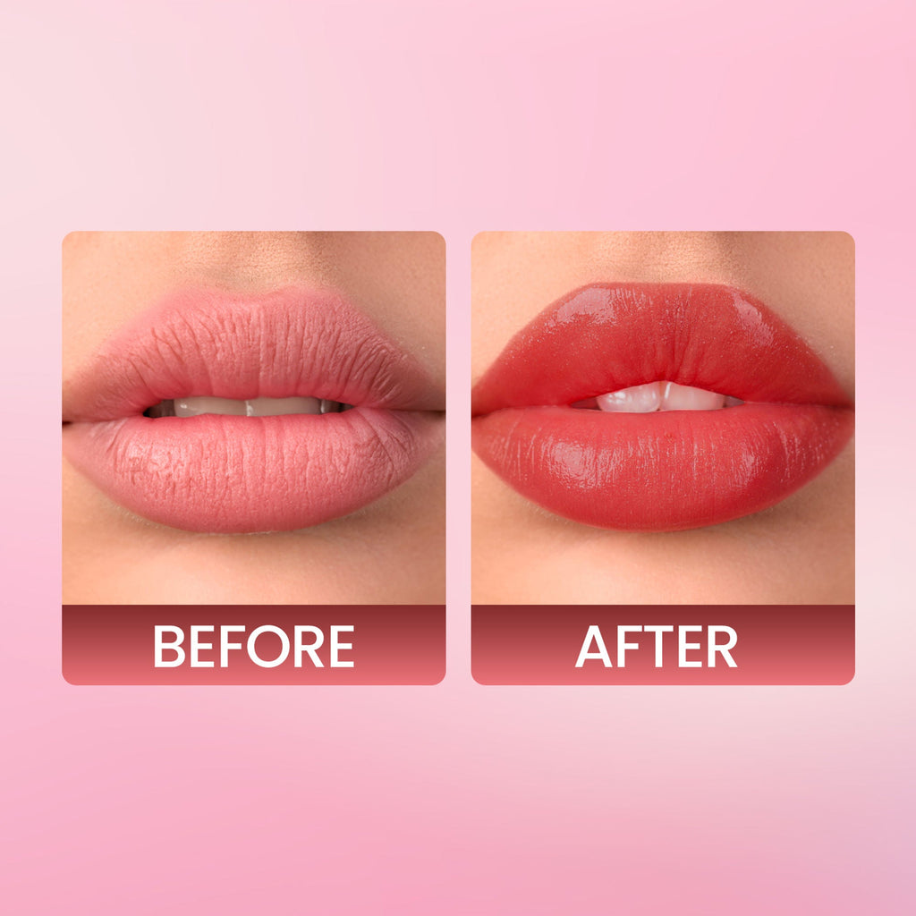 Swiss Beauty Colour Me Tinted Lip Balm For Dry With SPF 15 , Shea Butter and Vitamin E - Cherry Pop