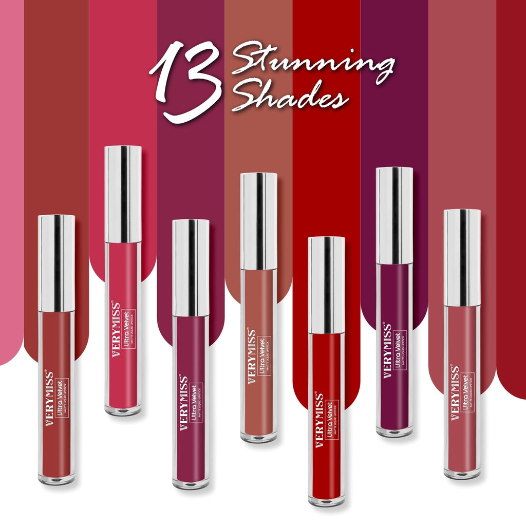 VERYMISS Ultra Velvet Matte Liquid Lipstick - 209 Vintage Maroon