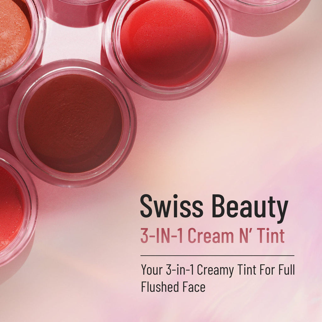 Swiss Beauty Lip & Cheek Cream - Berrylicious