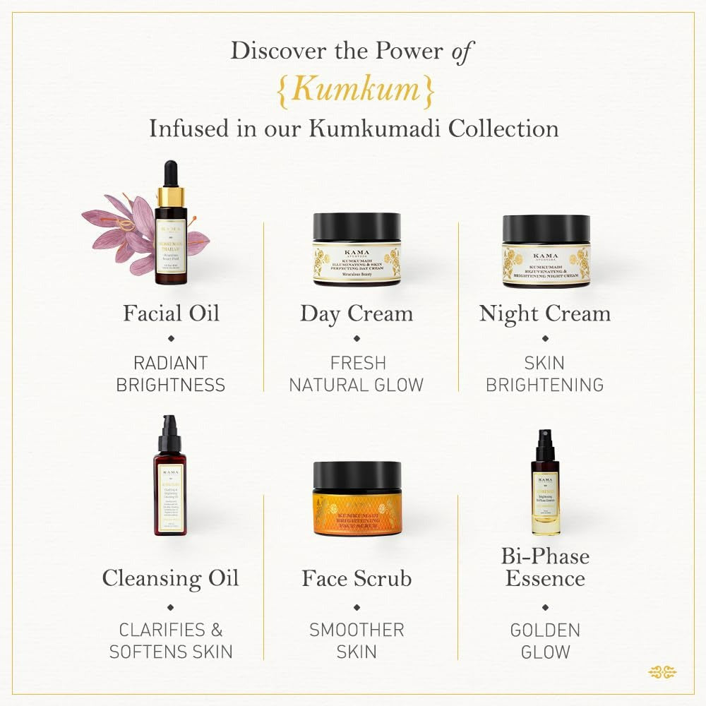Kumkumadi Youth-Clarifying Mask-Scrub, 2 in 1 Mask Scrub