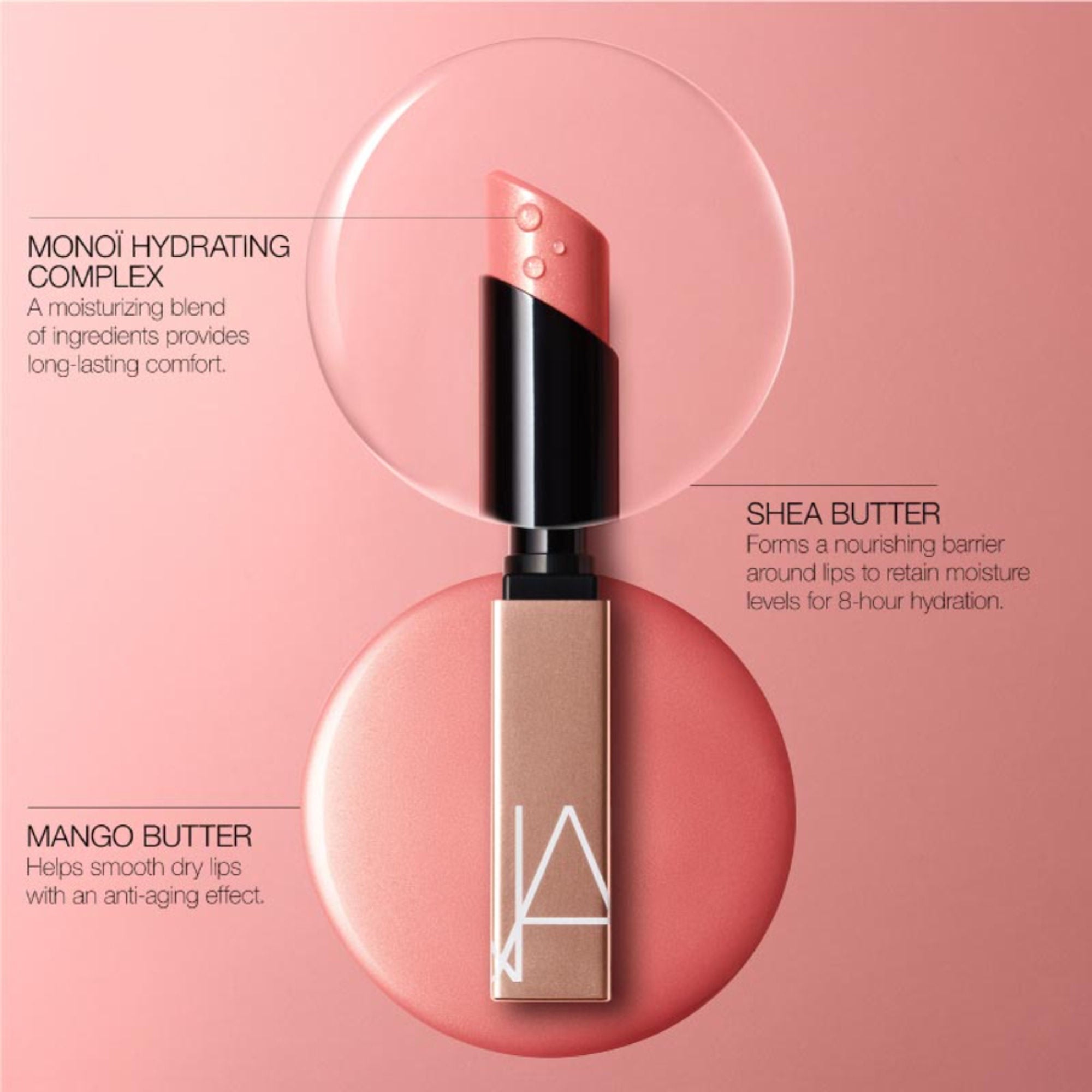 NARS Afterglow Sensual Shine Lipstick - Show Off