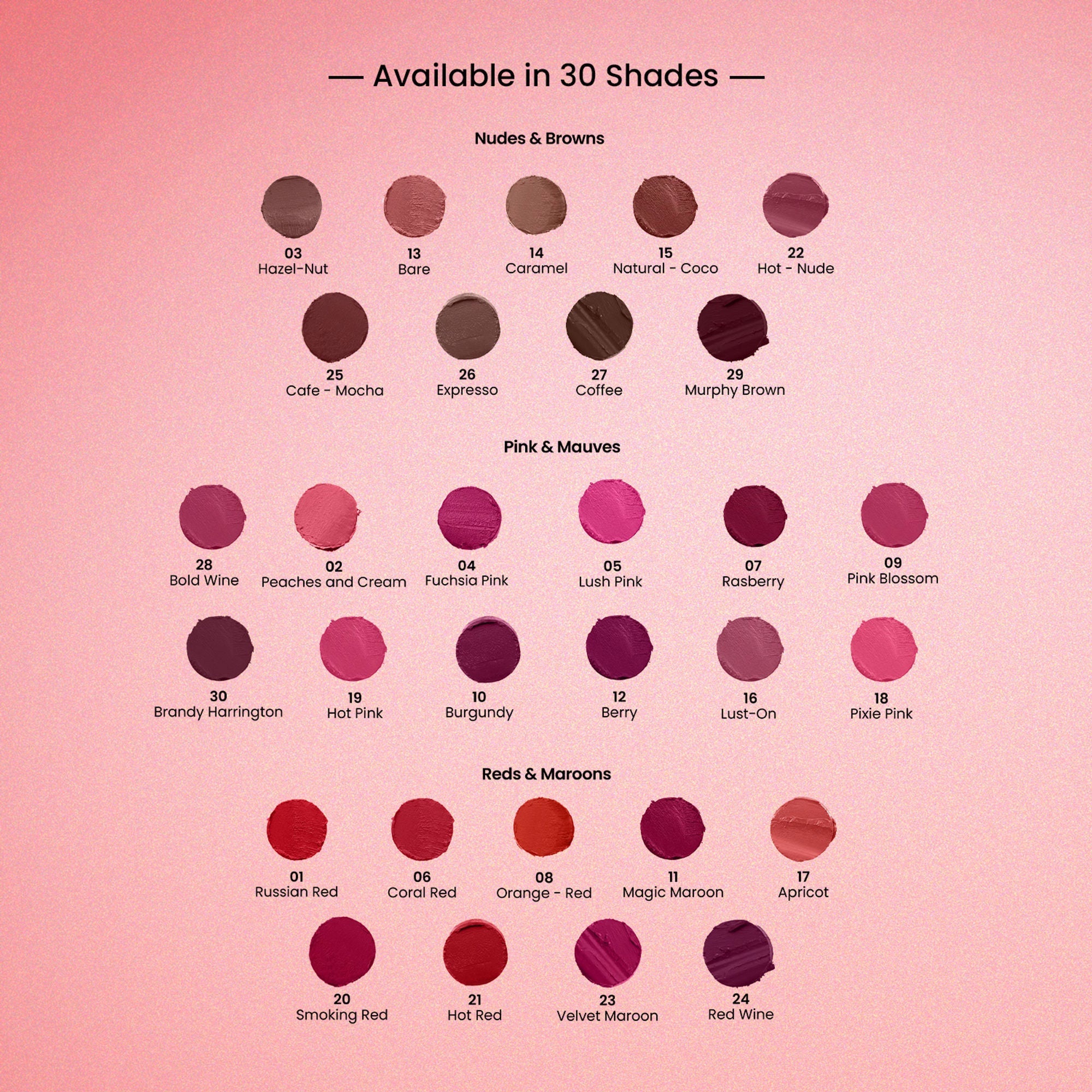 Swiss Beauty Pure Matte Lipstick , Non-Drying, Smooth Glide, Long Lasting - 218 Pixie Pink