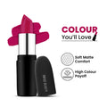 Swiss Beauty Pure Matte Lipstick , Non-Drying, Smooth Glide, Long Lasting - 223 Velvet Maroon