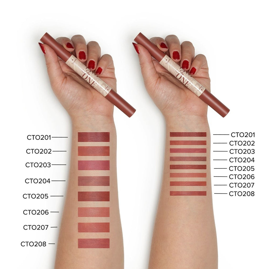 Character Two In One - Lipstick & Lipliner - Cto205