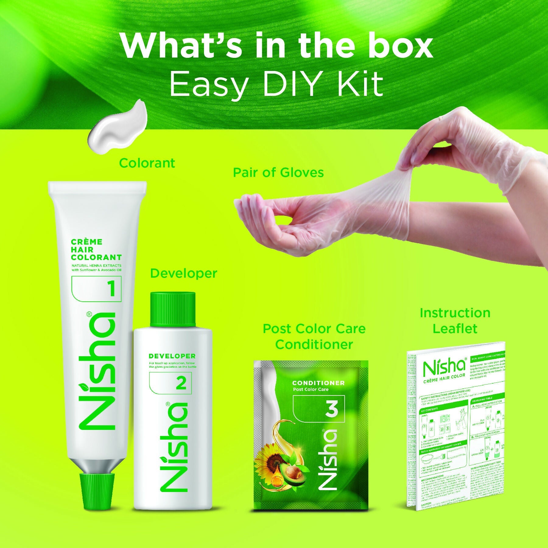 Nisha Creme Hair Color for Women - Golden Blonde