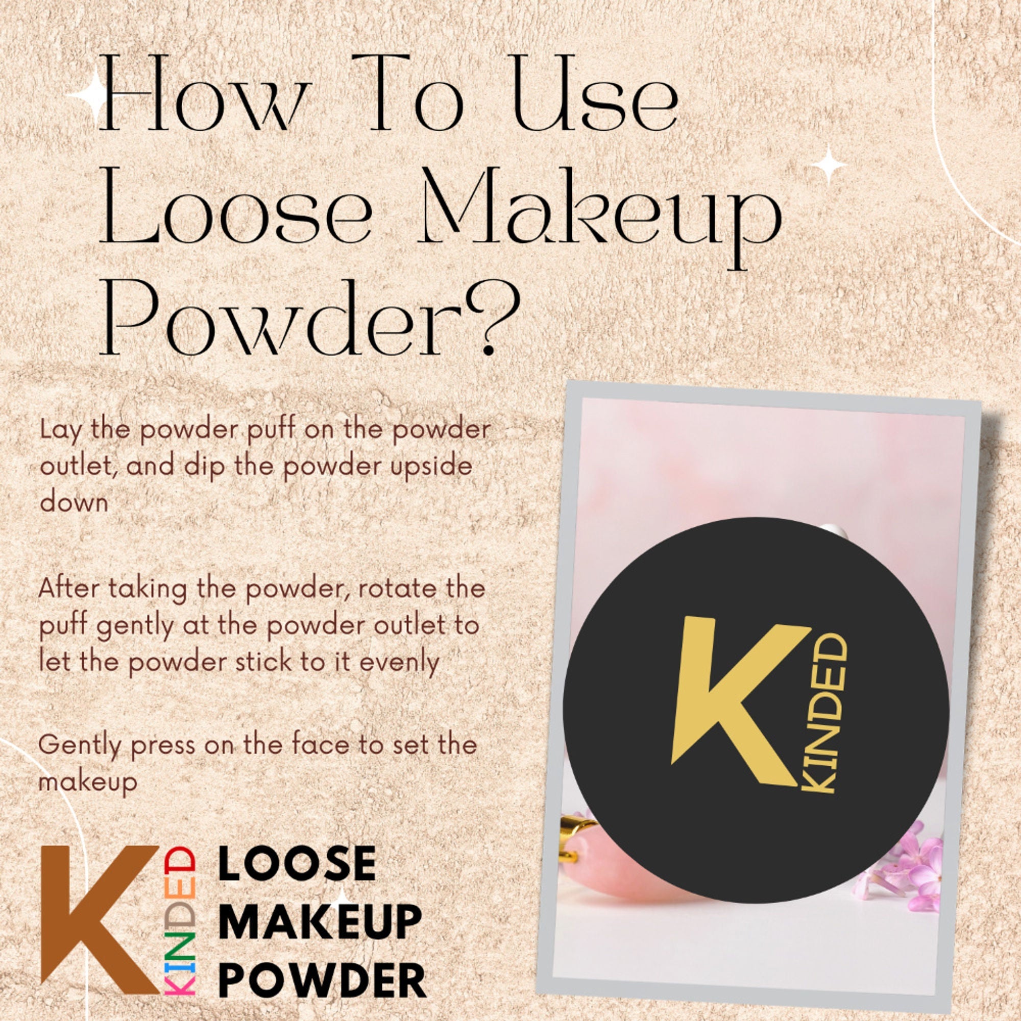 KINDED Setting Loose Powder - Translucent White