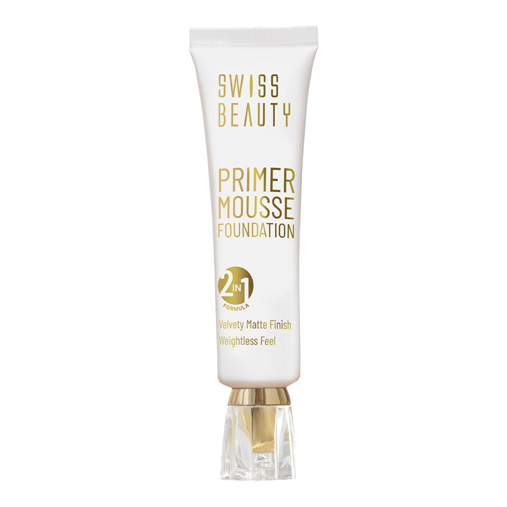 Swiss Beauty Primer Mousse Foundation - 08 Coffee Cream