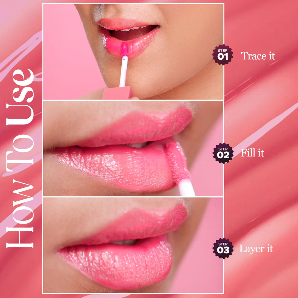 Hilary Rhoda Glass Glow Lip Gloss - Clear Shine 07