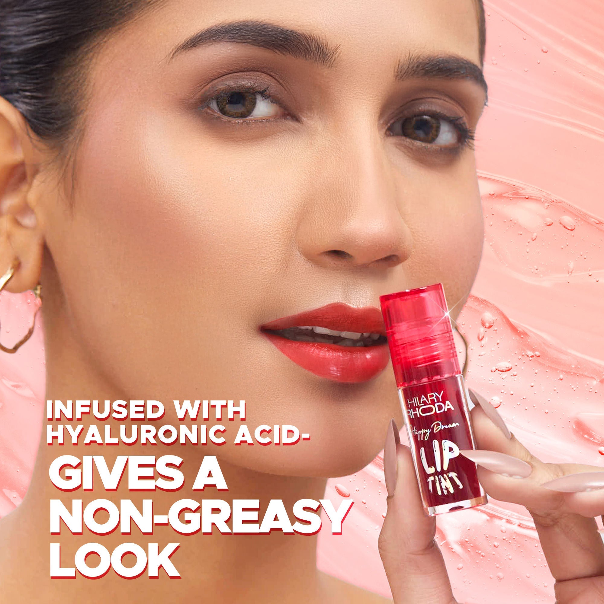 Hilary Rhoda Happy Dream Lip Tint - Cherry Bliss 04