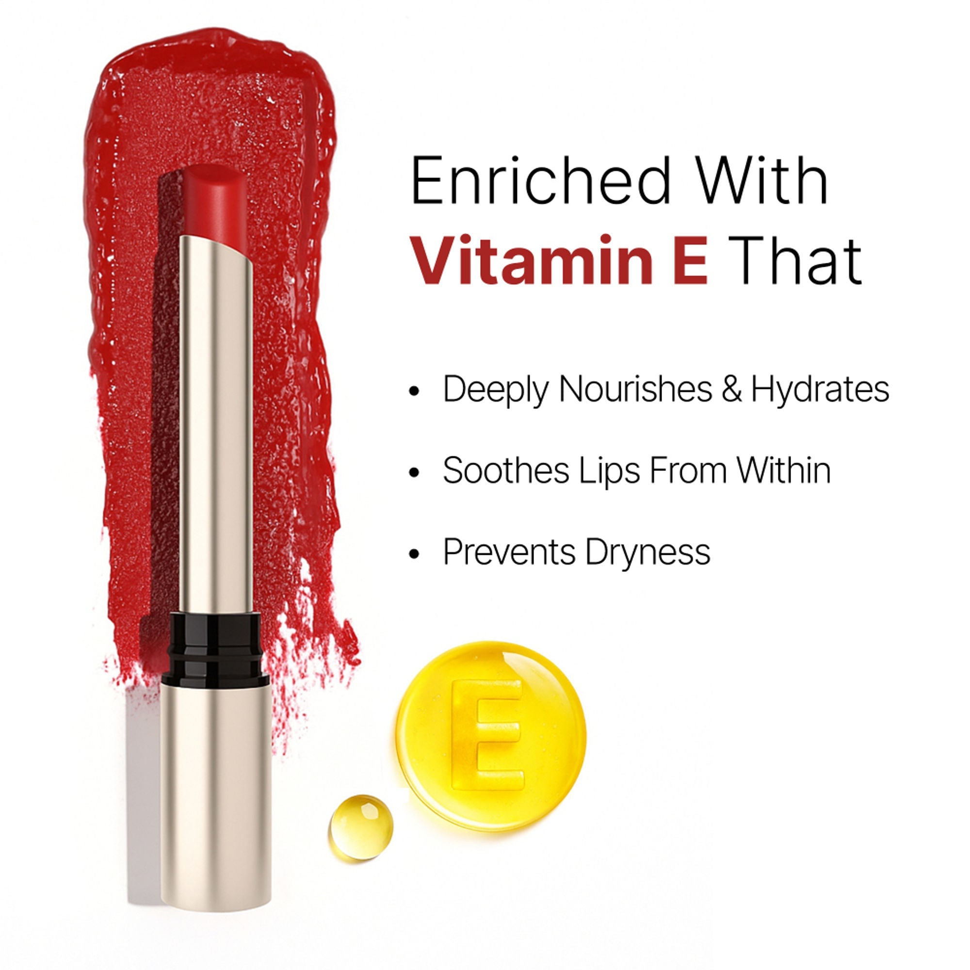 Swiss Beauty Select High On Shine Lipstick - Crimson Addict