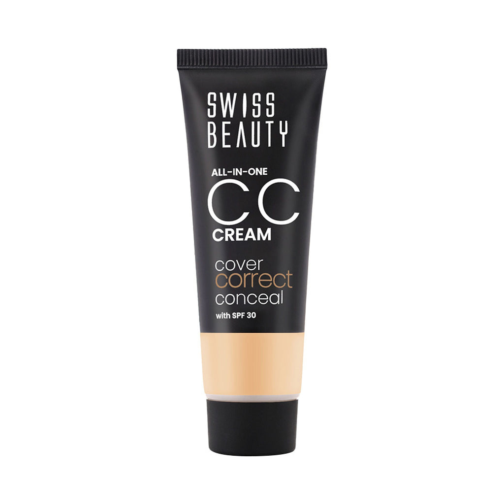 Swiss Beauty All-In-One CC Cream Cover Correct & Conceal - 03 Fair Natural