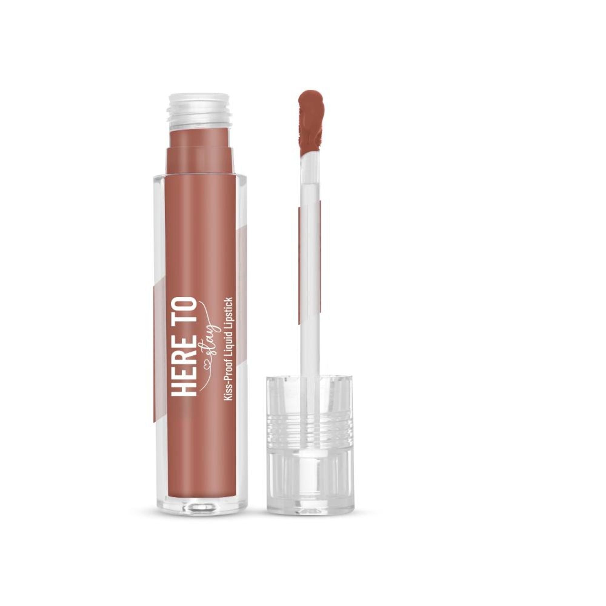 Swiss Beauty Select Here To Stay Kiss Proof Liquid Matte Lipstick With Vitamin E - 13 Bare Nude
