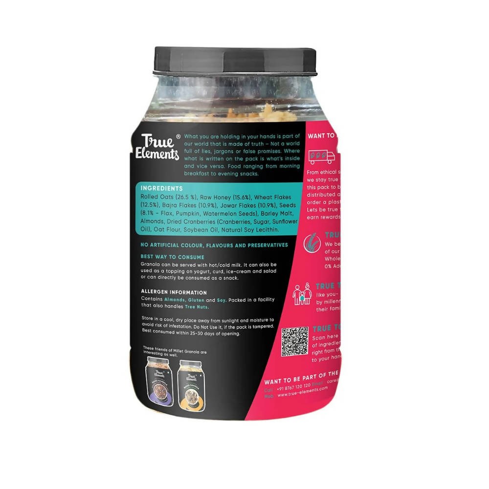 True Elements Millet Granola